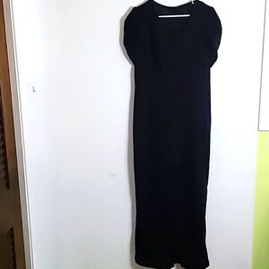 Black Short Sleeve Jumpsuit, Size XL,  NWOT